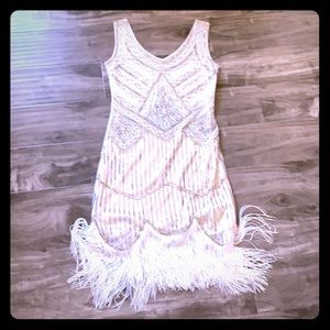 White Gatsby Dress